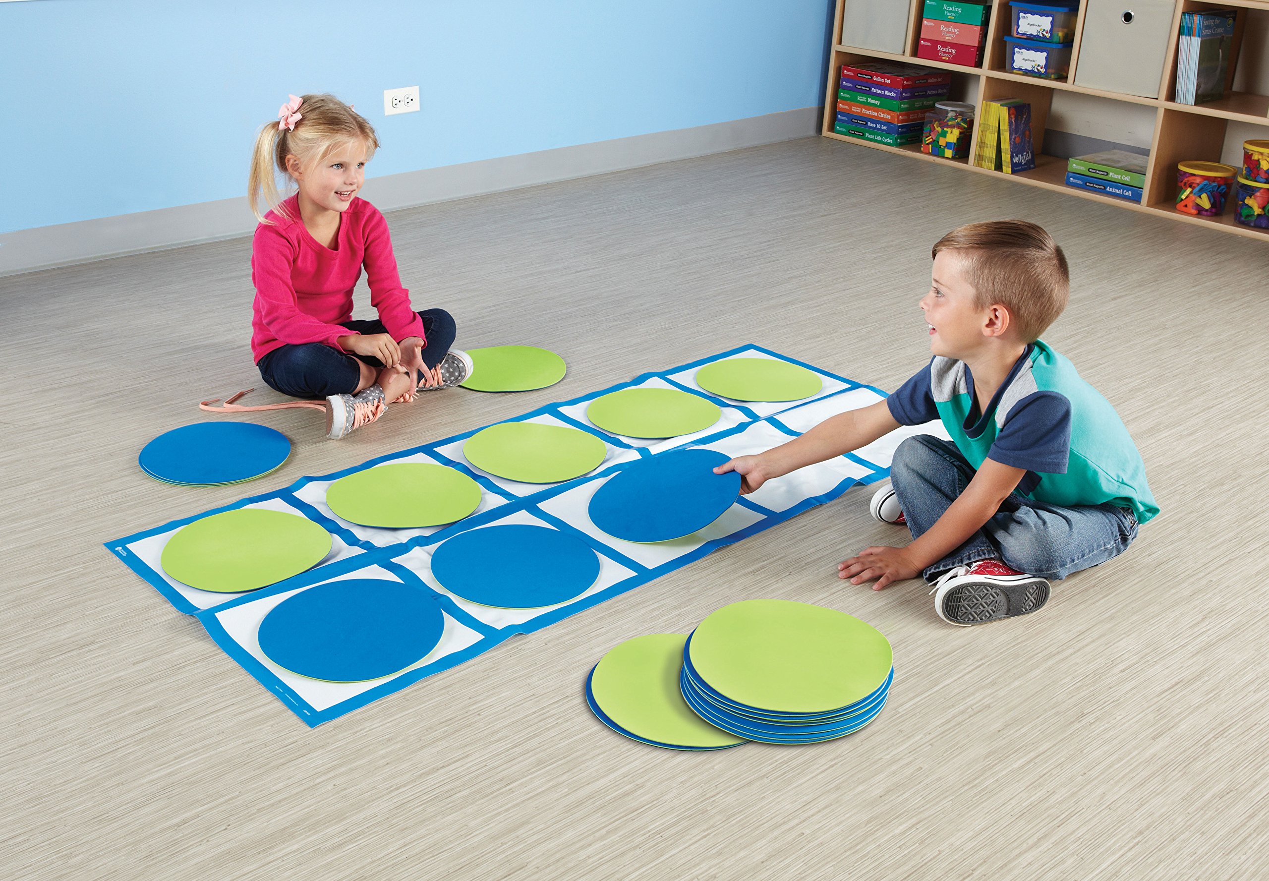 Foto 4 | Tapete De Piso Activity Set Learning Resources Con 10 Marcos, 22 Piezas - Venta Internacional.