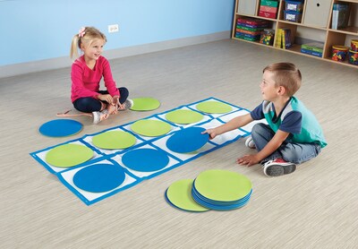 Foto 4 | Tapete De Piso Activity Set Learning Resources Con 10 Marcos, 22 Piezas - Venta Internacional.