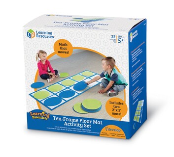 Foto 6 | Tapete De Piso Activity Set Learning Resources Con 10 Marcos, 22 Piezas - Venta Internacional.