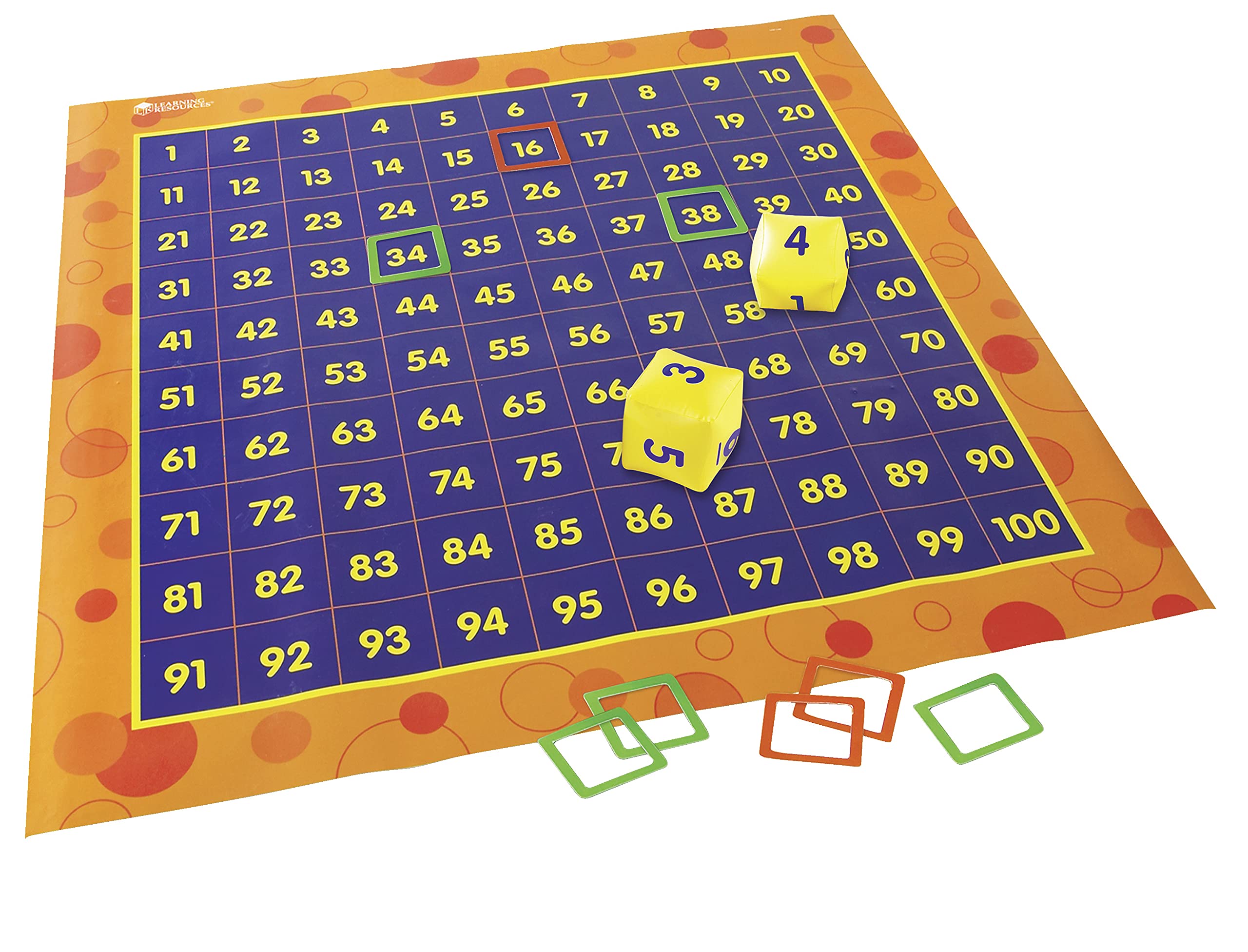 Colchoneta De Actividades Learning Resources, Ciento 57 Piezas, Más De 5 Años - Venta Internacional.
