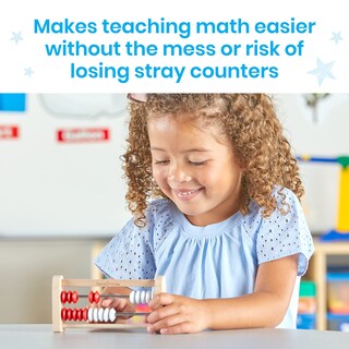 Foto 5 | Rekenrek De Madera Abacus Hand2mind Mini De 20 Cuentas Para Niños - Venta Internacional.