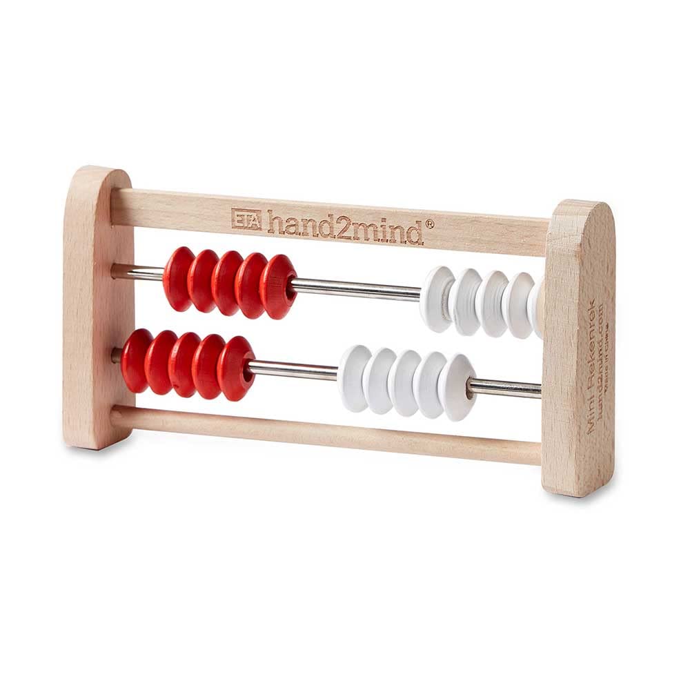 Foto 8 pulgar | Rekenrek De Madera Abacus Hand2mind Mini De 20 Cuentas Para Niños - Venta Internacional.