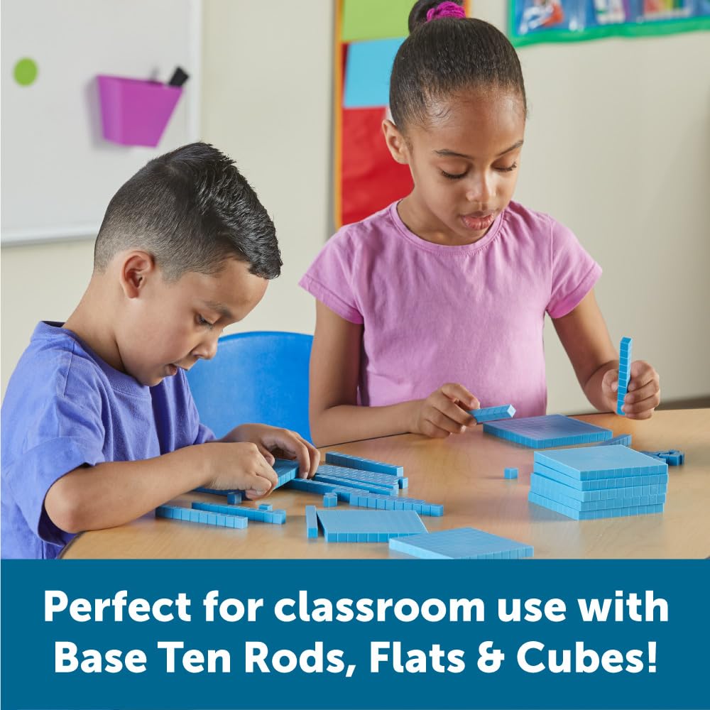 Foto 4 pulgar | Juego De 50 Recursos De Aprendizaje De Base Ten Rods Para Niños Mayores De 6 Años - Venta Internacional.