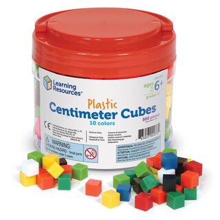 Foto 1 | Juguetes Para Contar Y Clasificar, Recursos De Aprendizaje, Cubos En Centímetros, 500 - Venta Internacional.