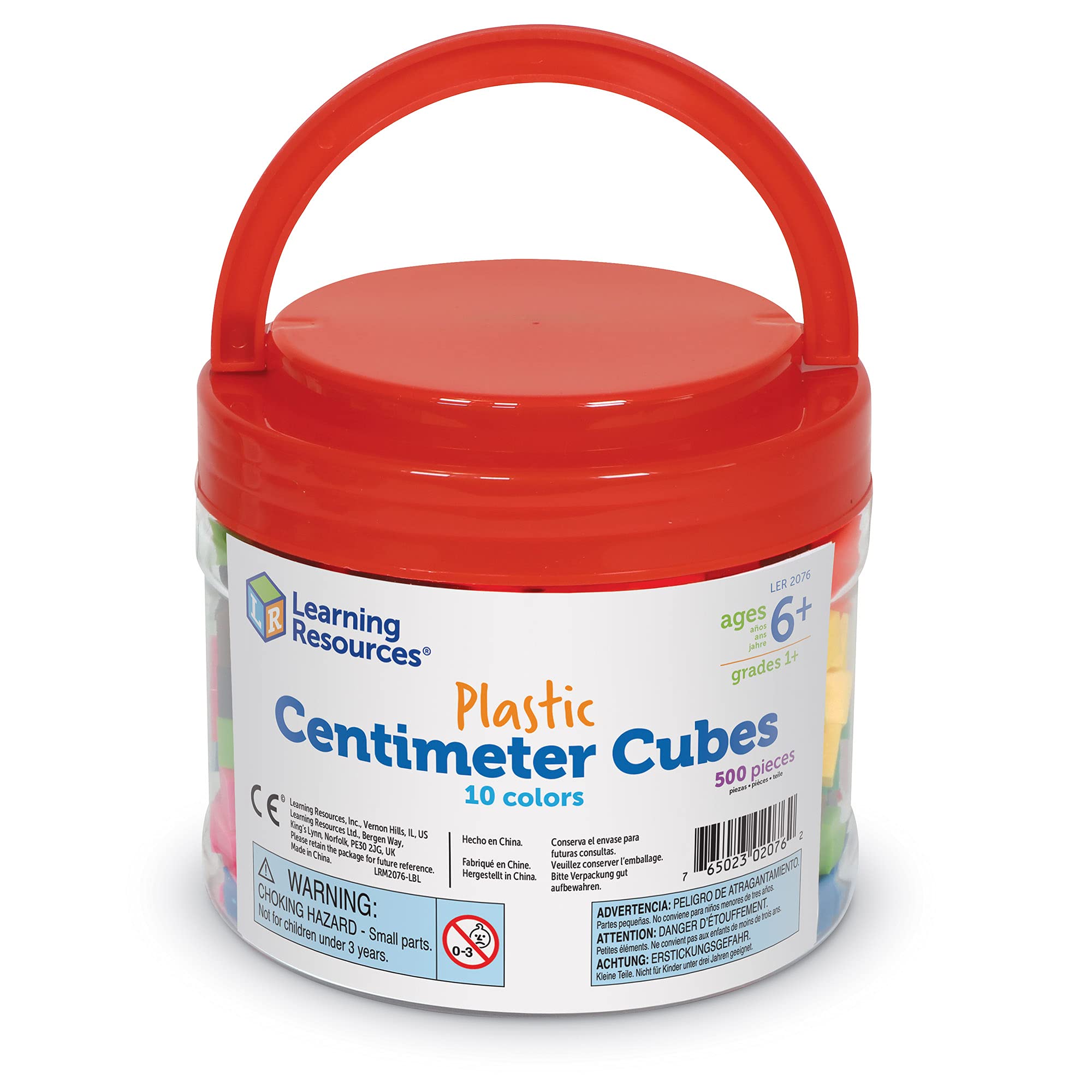 Foto 3 pulgar | Juguetes Para Contar Y Clasificar, Recursos De Aprendizaje, Cubos En Centímetros, 500 - Venta Internacional.