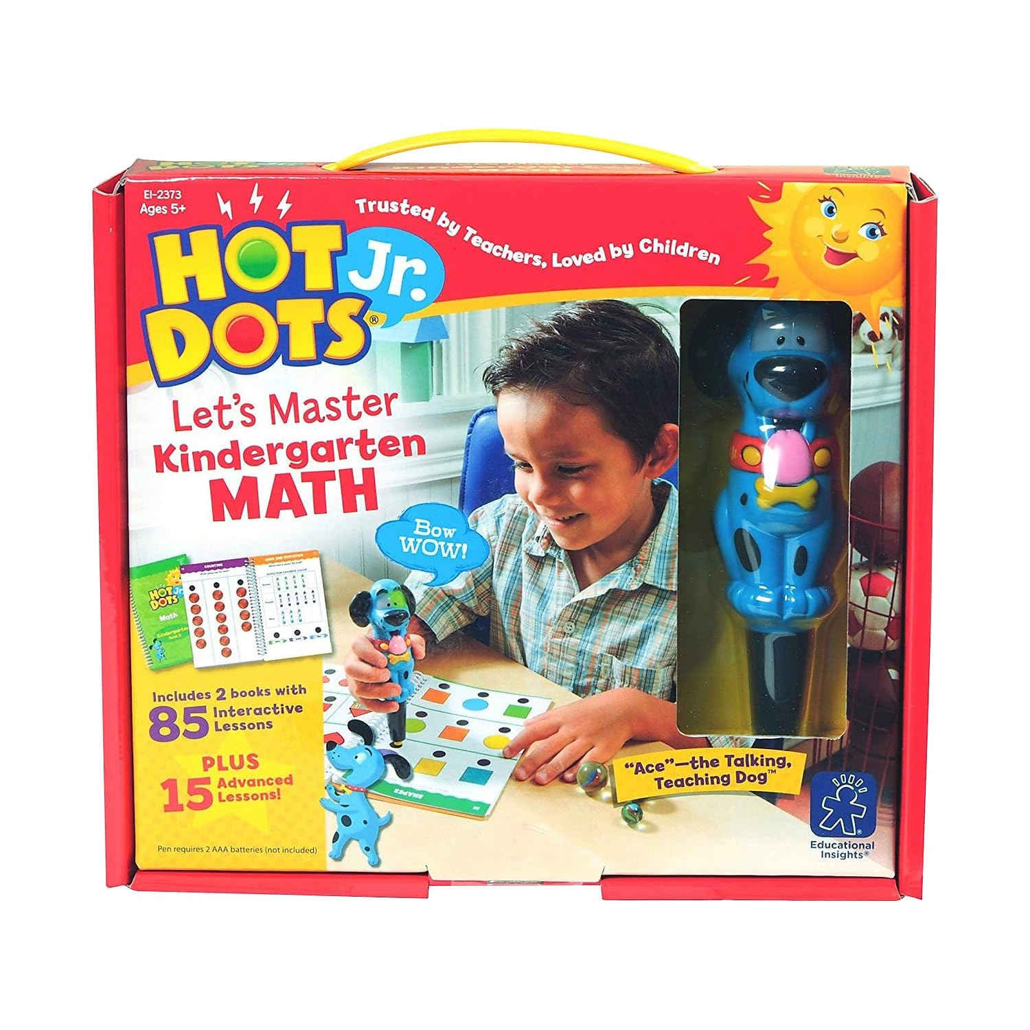 Set De Matemáticas Educational Insights Hot Dots Jr. Let's Master Kindergarten