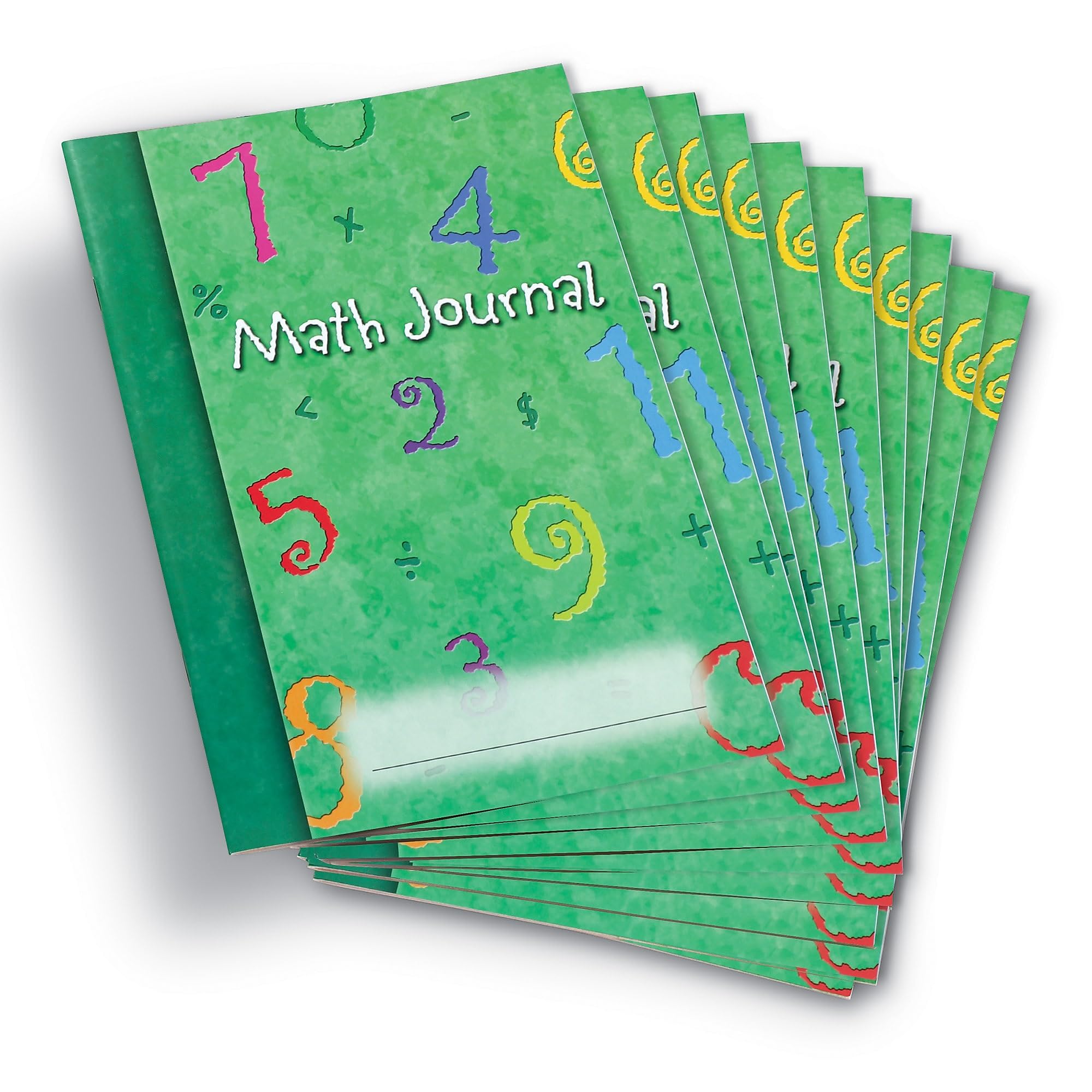 Foto 1 | Juego De 10 Recursos De Aprendizaje De Math Journal Para Niños Mayores De 6 Años