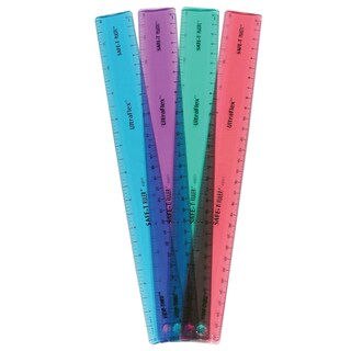 Foto 1 | Recursos De Aprendizaje Para Reglas Ultraflex Safe-t Transparent