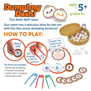 Foto 6 | Juego Didáctico Learning Resources Dumpling Dash-Venta Internacional