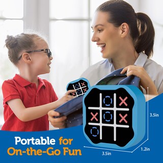 Foto 5 | Juego Tic Tac Toe Massrt 3 En 1 Electrónico Con Modo Silencioso - Venta Internacional.