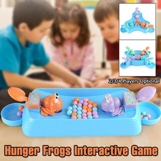 Foto 2 | Juego De Mesa Toy Creative Para Comer Ranas Con 20 Canicas - Venta Internacional.
