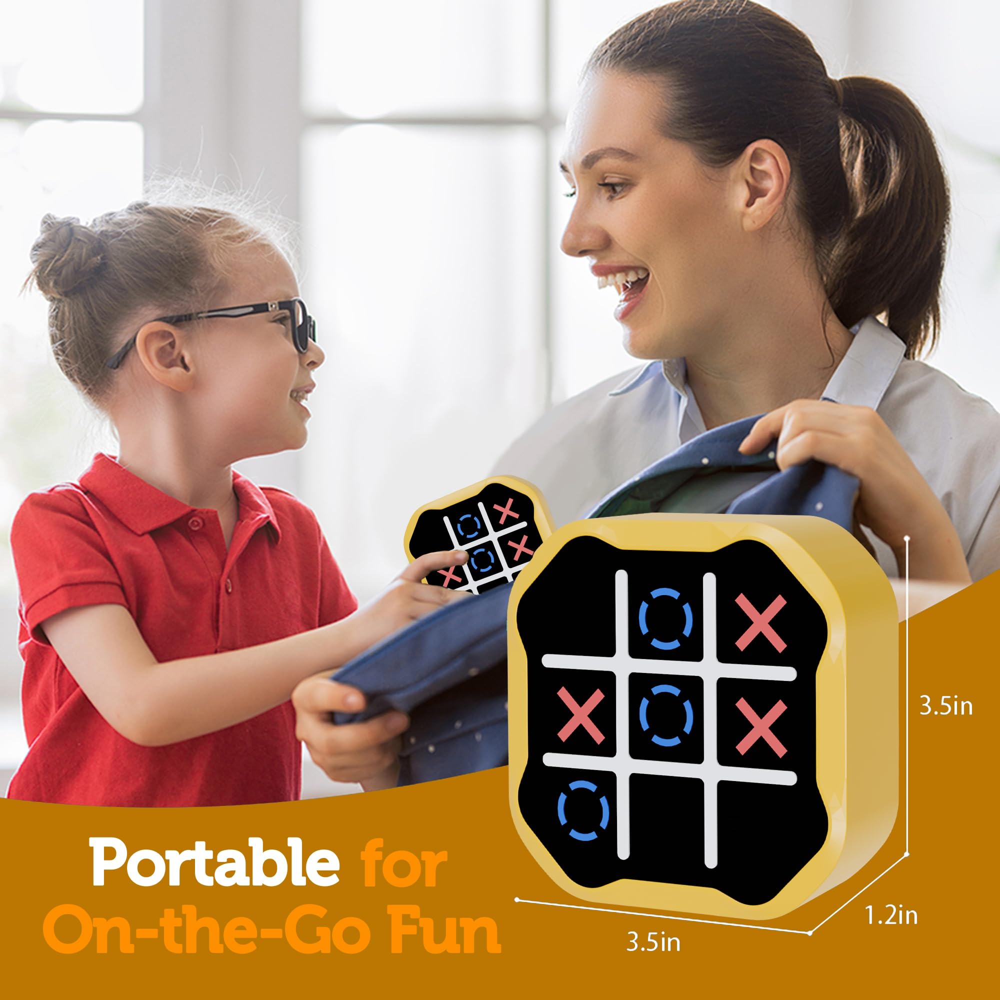 Foto 6 pulgar | Juego Tic Tac Toe Massrt 3 En 1 Electrónico Con Modo Silencioso - Venta Internacional.