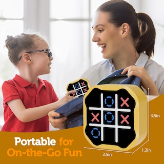 Foto 5 | Juego Tic Tac Toe Massrt 3 En 1 Electrónico Con Modo Silencioso - Venta Internacional.