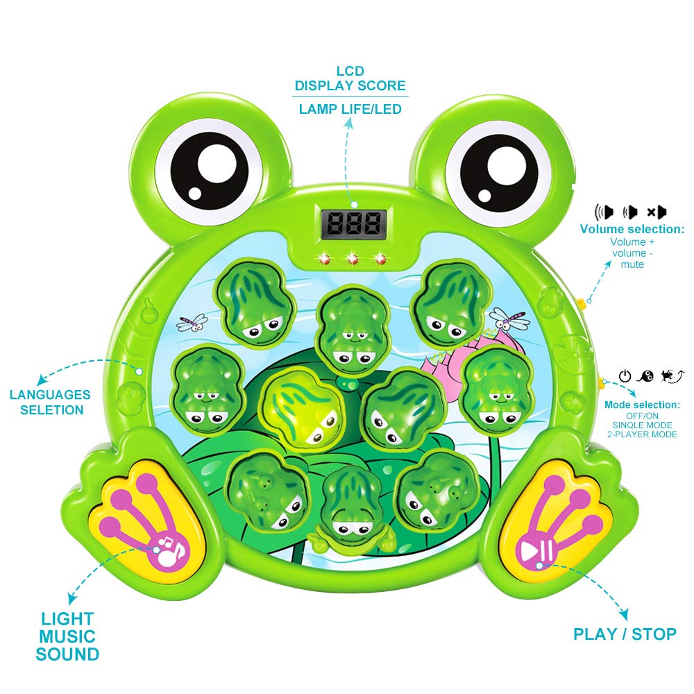 Foto 3 pulgar | Juego Interactivo Whack A Frog Yeebay para Niños - Venta Internacional