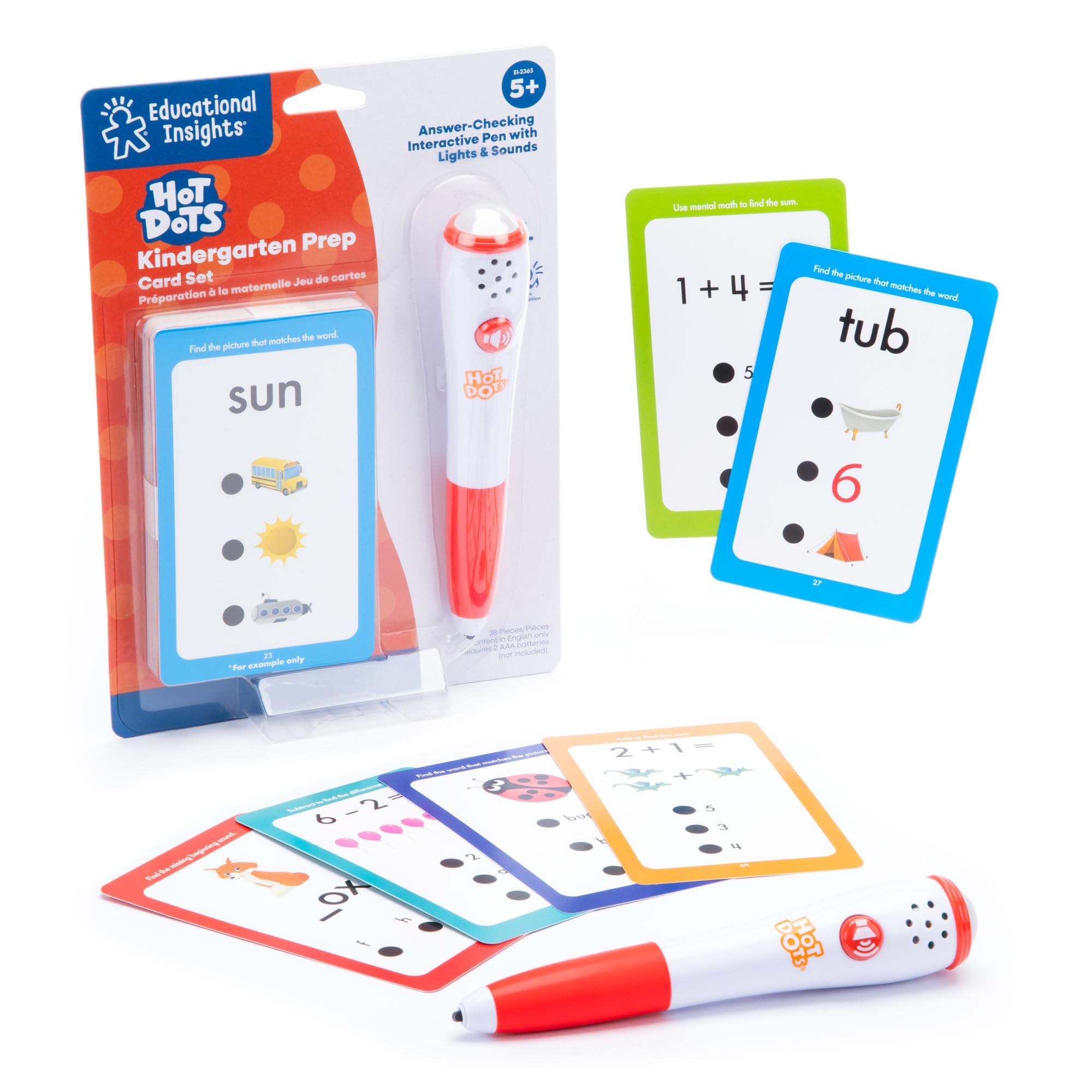 Foto 1 | Set De Preparación Para El Jardín De Infantes Educational Insights Hot Dots - Venta Internacional.