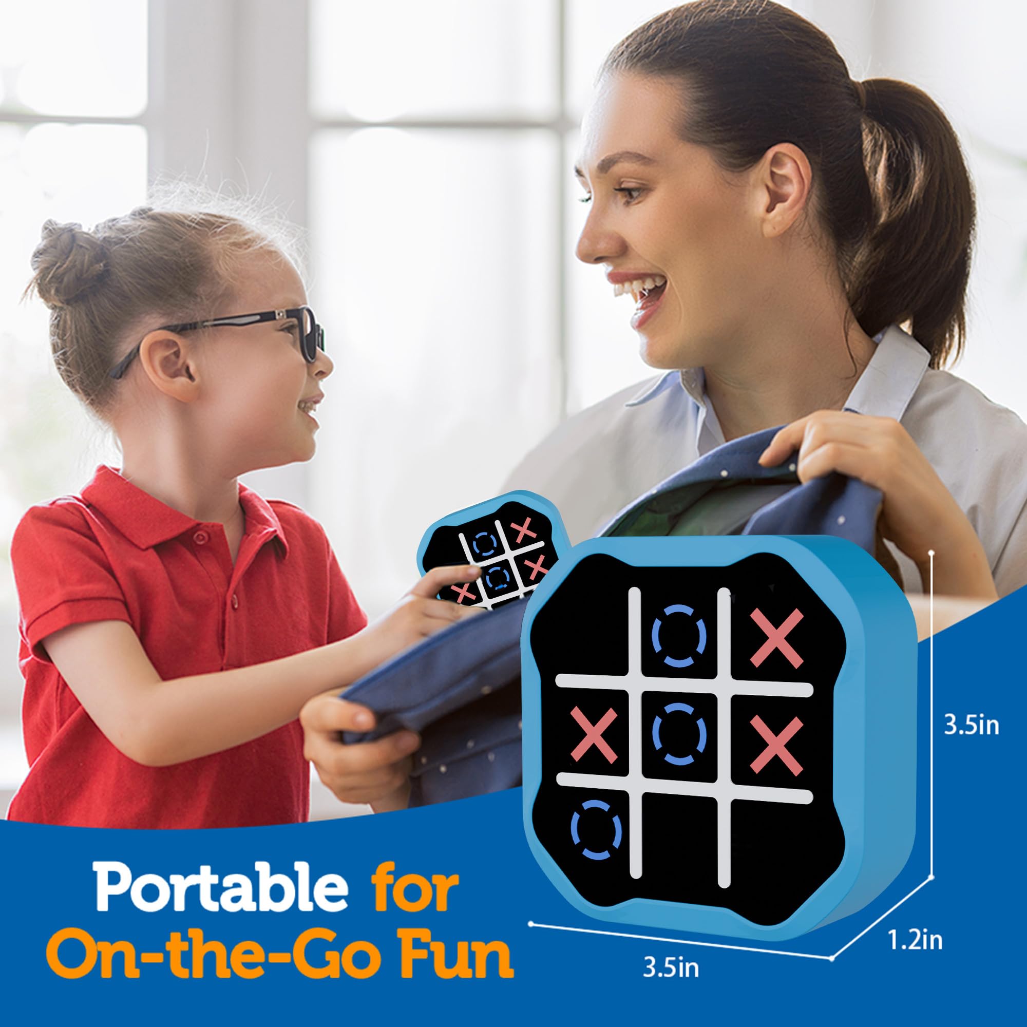 Foto 6 pulgar | Juego Tic Tac Toe Massrt 3 En 1 Electrónico Con Modo Silencioso - Venta Internacional.