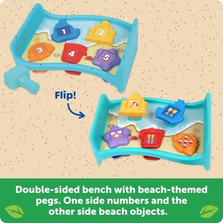 Foto 3 | Pounding Bench Learning Resources, Juego Junto Al Mar, Juguetes Para Niños Pequeños - Venta Internacional.