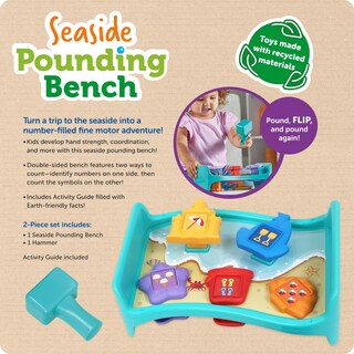 Foto 5 | Pounding Bench Learning Resources, Juego Junto Al Mar, Juguetes Para Niños Pequeños - Venta Internacional.