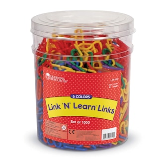 Foto 1 | Toy Learning Resource Rainbow Link 'n' Learn Links, 1000 Unidades - Venta Internacional.