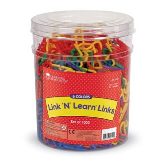 Foto 5 | Toy Learning Resource Rainbow Link 'n' Learn Links, 1000 Unidades - Venta Internacional.