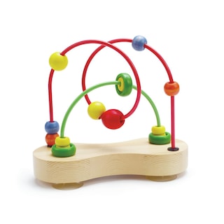 Foto 1 | Bead Maze Toy Hape Con Forma De Burbuja Doble De Madera Para Bebés De Más De 6 M - Venta Internacional.