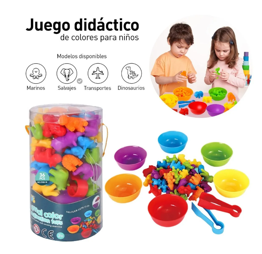 Foto 3 pulgar | Juguete Xtellar Didáctico Cognitivo Colores