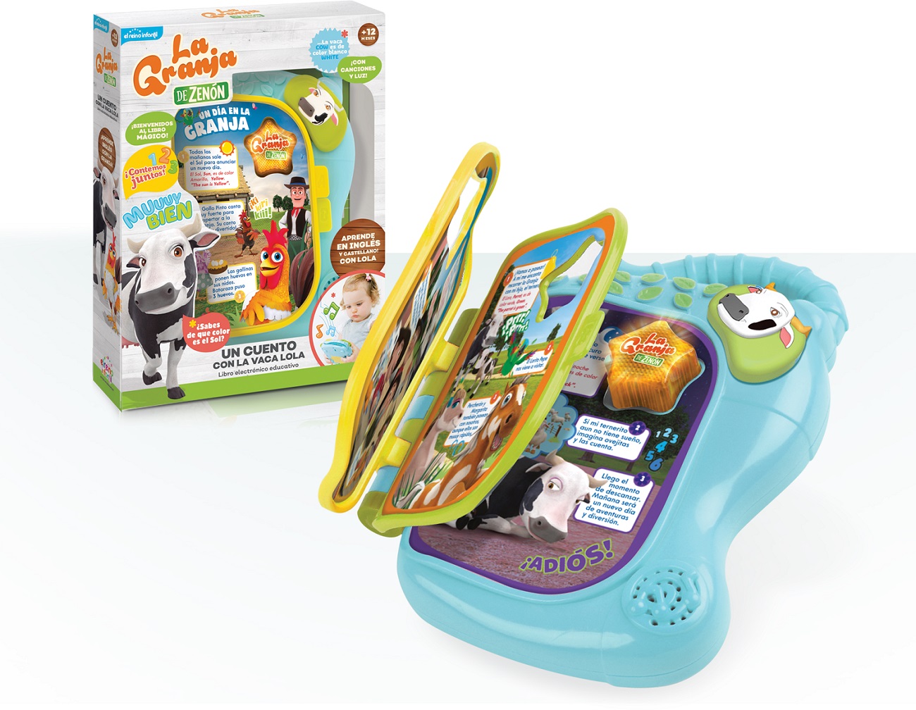 Foto 3 pulgar | La Granja De Zenón Libro Electrónico Un Cuento Con La Vaca Lola El Reino Infantil