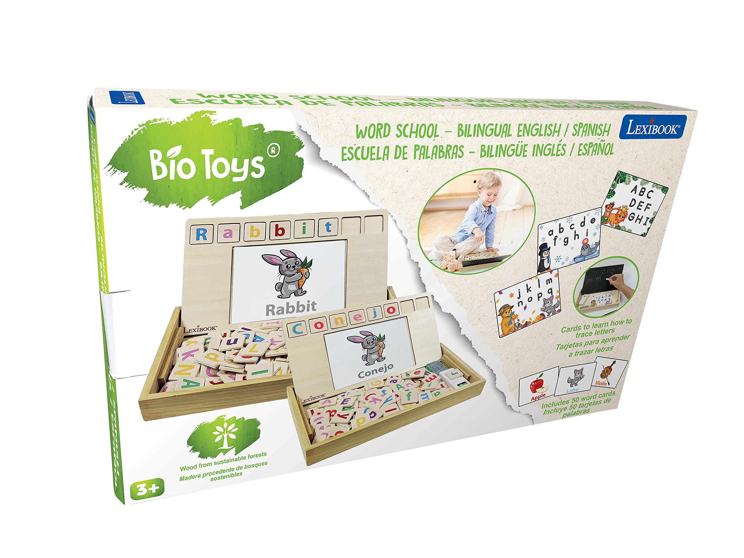 Foto 5 | Juego Educativo Lexibook Bio Toys Escuela 3+ - Venta Internacional
