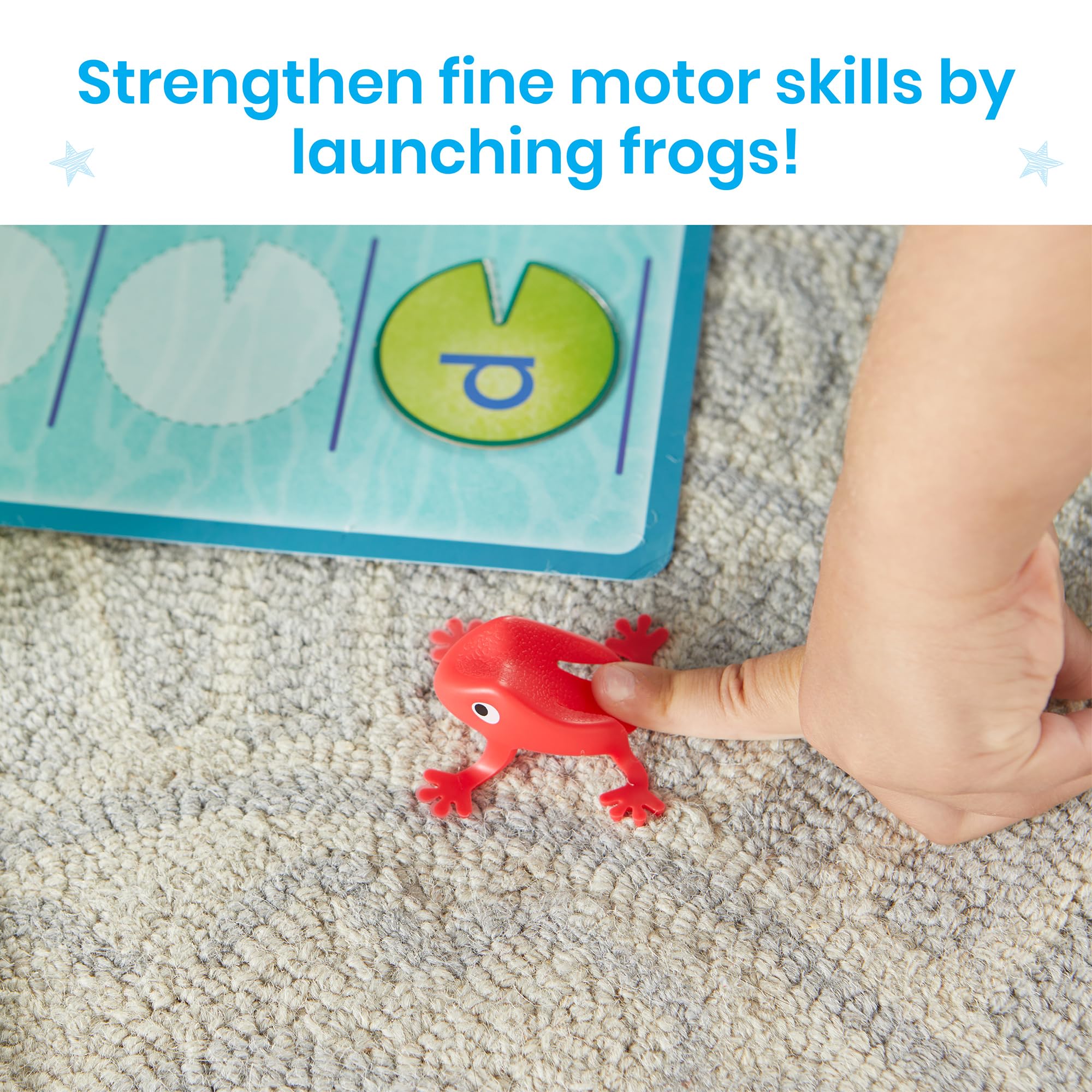 Foto 6 pulgar | Juego de Mesa Educativo Hand2Mind Lily Pad Letter Hop - Venta Internacional