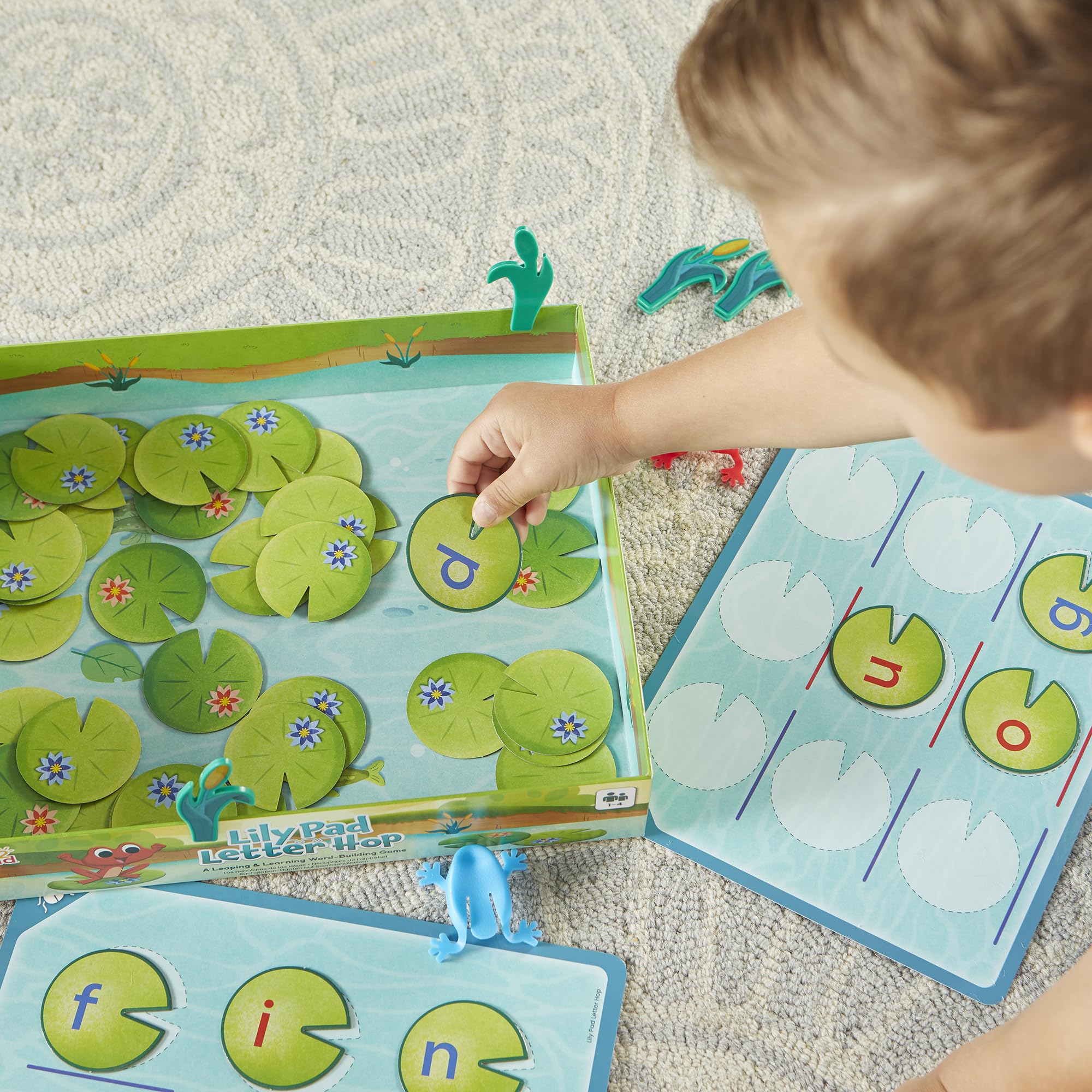 Foto 7 | Juego de Mesa Educativo Hand2Mind Lily Pad Letter Hop - Venta Internacional