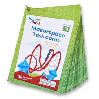 Foto 1 | Tarjetas De Aprendizaje Stem Hand2mind Makerspace Task Para Niños De 3 A 5 Años - Venta Internacional.