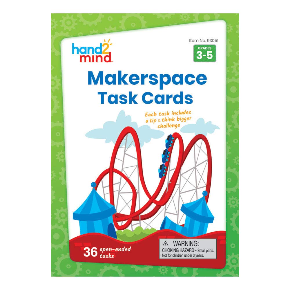 Foto 3 pulgar | Tarjetas De Aprendizaje Stem Hand2mind Makerspace Task Para Niños De 3 A 5 Años - Venta Internacional.