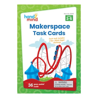 Foto 2 | Tarjetas De Aprendizaje Stem Hand2mind Makerspace Task Para Niños De 3 A 5 Años - Venta Internacional.