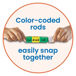Foto 3 | Bastones De Lectura Y Construcción De Frases Hand2mind Para Niños - Venta Internacional.