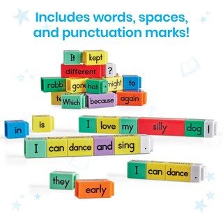 Foto 5 | Bastones De Lectura Y Construcción De Frases Hand2mind Para Niños - Venta Internacional.