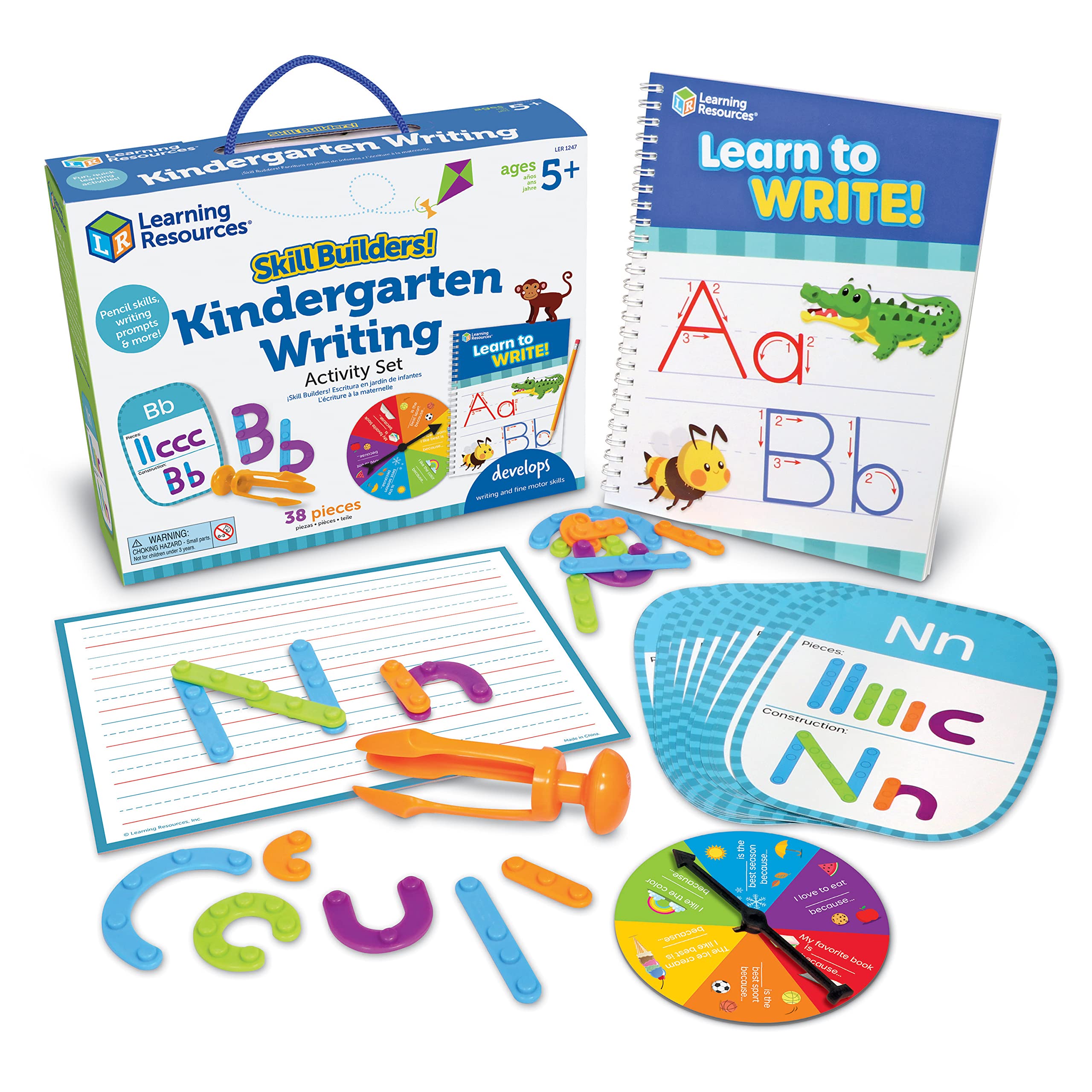 Conjunto De Actividades ¡recursos De Aprendizaje! ¡creadores De Habilidades! Escritura: 38 Piezas - Venta Internaciona