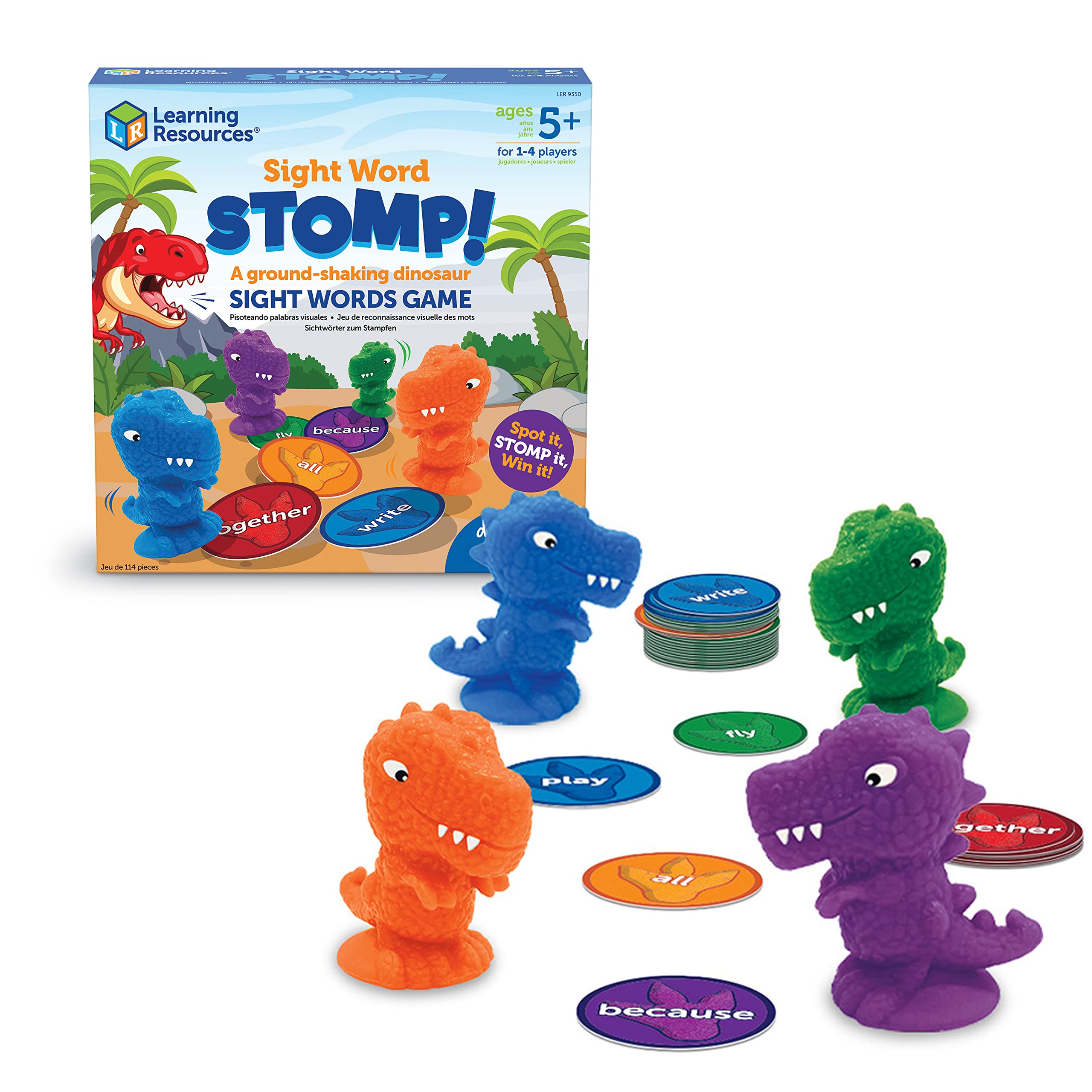 Recursos Educativos Para Aprender Juegos En Interiores Sight Word Stomp! - Venta Internacional.