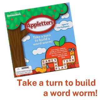 Foto 2 | Juego de Mesa Bananagrams Appletters - Venta Internacional