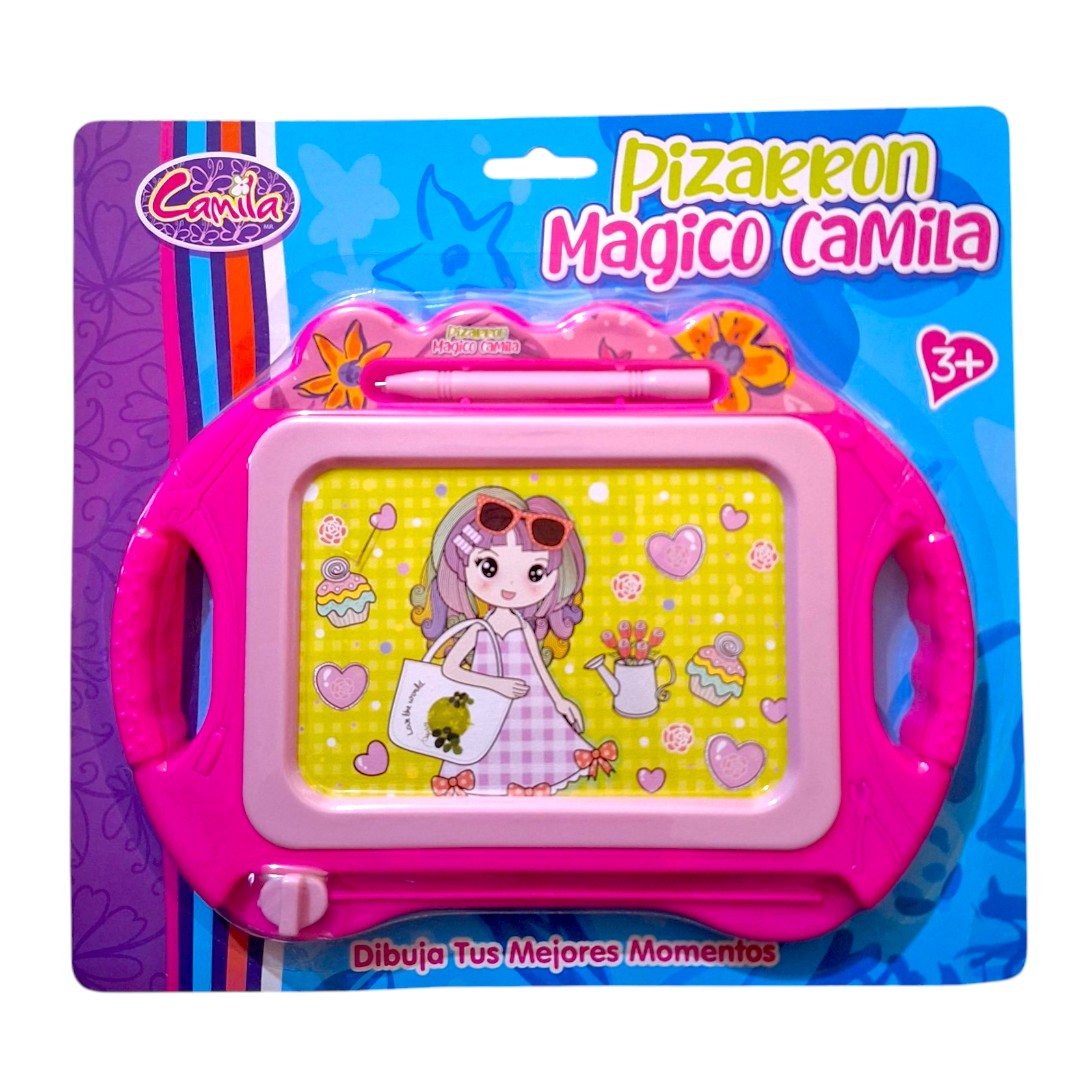 6 Pizarron Mágico Niña Juguete De Mayoreo Hp1164336