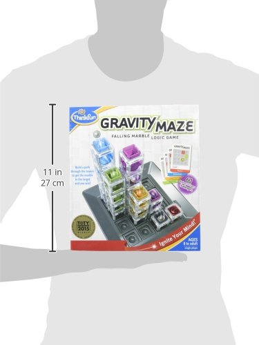 Foto 4 pulgar | Juego Marble Run Thinkfun Gravity Maze Para Niños Mayores De 8 Años - Venta Internacional.