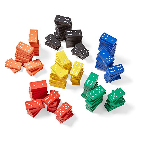 Foto 2 pulgar | Venta Internacional - Hand2mind Wood, Colors Colors, Dominoes Double -seis Kit De Clase (6 Conjuntos De 28)