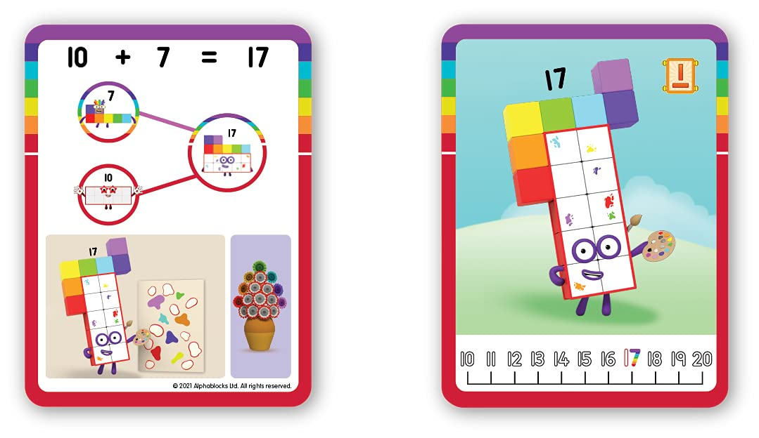 Foto 4 pulgar | Venta Internacional - Hand2mind Cubes 11-20 Conjunto de Actividades Mathlink Cubes 290 Piezas