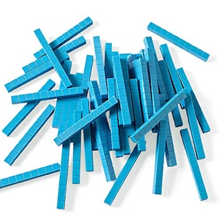 Foto 1 | Venta Internacional - Hand2mind Blue Plástica, Suministros De Educación En Casa De Jardín De Infantes (conjunto De 50)