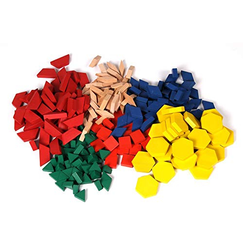 Foto 1 | Venta Internacional-  Hand2mind Bloques Geométricos De Madera, Juego De 250