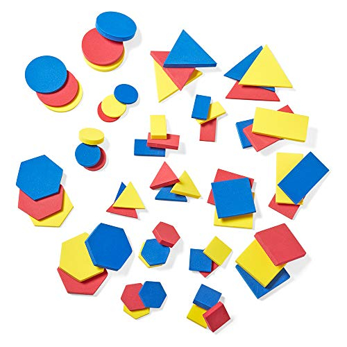 Foto 1 | Venta Internacional - Hand2mind Foam Attribute Blocks Kit De Estudiantes, Aprendizaje Preescolar. (conjunto De 60 Bloq