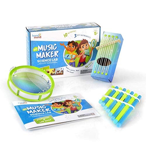 Venta Internacional - Hand2mind Science Juguetes Stem, Libro De Cuentos Para Niños, Flauta, Tambor Y Guitarra De Caja. $810