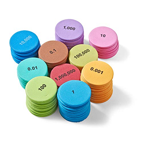 Foto 2 pulgar | Venta Internacional - Hand2mind Soft Foam Place Discos, 10 Valores, Contadores De Matemáticas Para Niños. (paquete D
