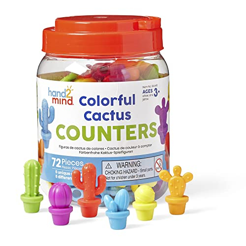 Foto 2 pulgar | Venta Internacional - Hand2mind Cactus Conteil Conteilado Contexto, Contadores Para Matemáticas Para Niños
