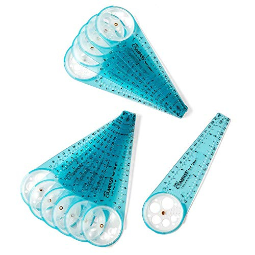 Foto 1 | Compás de Matemáticas Hand2mind Safe-t de 10 pulgadas en Multicolor