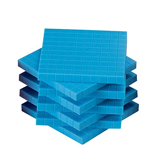 Foto 2 pulgar | Venta Internacional - Hand2mind Juego De 10 Bloques De Base De Plástico Azul, Cubos De Conteo Para Matemáticas Infant